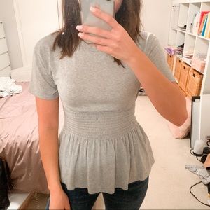 NWOT peplum tshirt